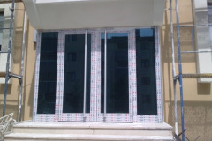ALÜMİNYUM BİNA GİRİŞ KAPILARI, APARTMAN GİRİŞ KAPISI, BİNA GİRİŞ KAPISI