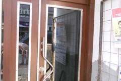 ALÜMİNYUM BİNA GİRİŞ KAPILARI, APARTMAN GİRİŞ KAPISI, BİNA GİRİŞ KAPISI