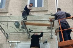 Paslanmaz Camlı Saçak