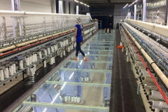 Cam Yürüyüş Yolları, Cam Döşeme