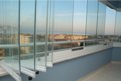 Cam Balkon, Katlanır Cam