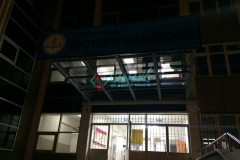 Paslanmaz Camlı Saçak