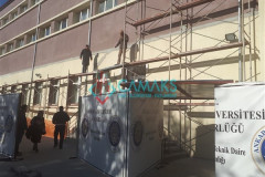 Paslanmaz Camlı Saçak