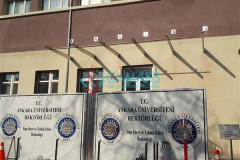 Paslanmaz Camlı Saçak