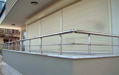 Paslanmaz Çubuklu Balkon Korkuluğu