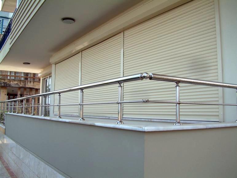 Paslanmaz Çubuklu Balkon Korkuluğu