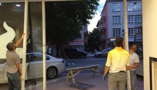 Vitrin Camı, Mağaza Camı, Dükkan Camı