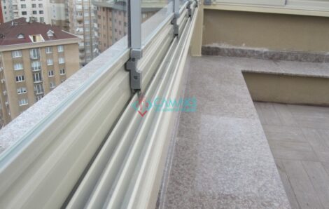Eşikli Sürme Cam Balkon